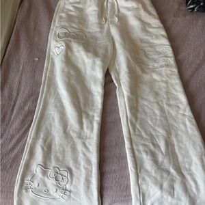 Forever 21 White Straight Leg Pants
